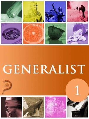 cover image of Generalist, Volume 1